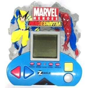  Marvel Heroes villians Electronic Handheld Game, Spider 