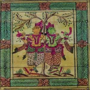  Indian Regional Folk Art An Ethnic Hand Etched Painting On 
