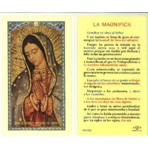  La Magnifica Virgin Guadalupe Holy Card (700 132) (S24 874 