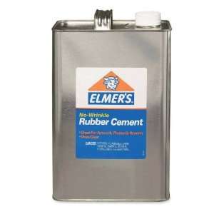  Elmer`s® Rubber Cement, Repositionable, 1 Qt Office 
