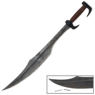 King Leonidas 300 Spartan Movie Carbon Steel Sword NEW  