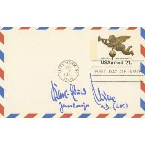  Karl Eduard Wilke Autographed Commemorative Philatelic 