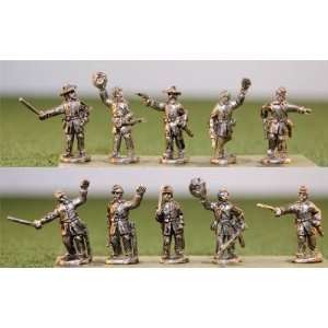  15mm ACW Union Officers (10) Toys & Games