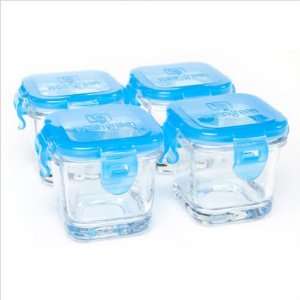  Wean Green GLWB 10 Glass Baby Food Containers with 