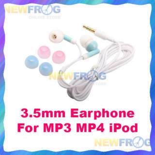 PDA Earbud Earphone For  MP4 PSP Players 3.5mm L C  