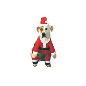  Santa Claws Dog Costume with Matching Santa Hat (Medium 