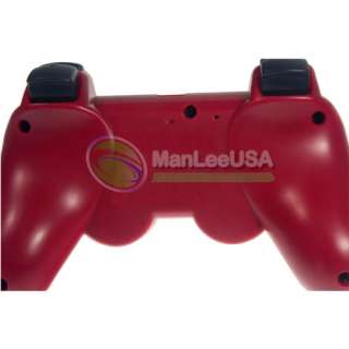 RED 6 AXIS shock Wireless Bluetooth Controller for Sony Playstation 