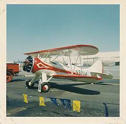 1940 Waco UPF 7 C/N 5746 Biplane (N32114), 1967 Airshow  