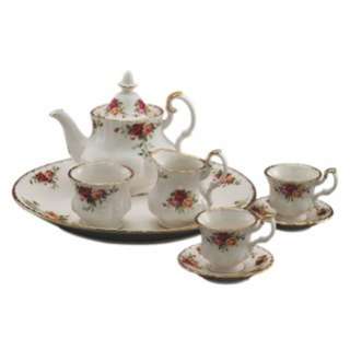 Royal Albert Old Country Roses Mini 9 Piece Tea Set New Brand New