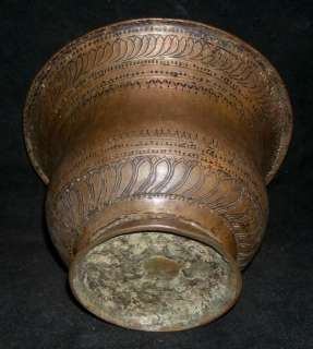 Antique Indian Traditional Ethnic Bronze Bowl Copper  