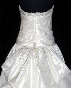 NWOT CARMEN MARC VALVO $3549 CLOTHILDE wedding dress bridal gown IVORY 