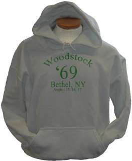 Woodstock 69 New York Music Festival 70s Retro Hoodie  