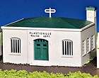 New in Box  PLASTICVILLE HO Scale POLICE STATION