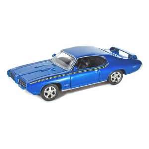  1969 Pontiac GTO Judge 1/24 Metallic Blue Toys & Games