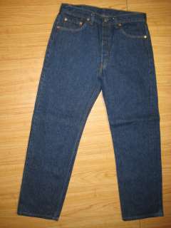 3617 Levis vintage made in the U.S.A. 501 jeans 34x31 shrink to fit 