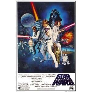 Star Wars Episode IV   A New Hope   Movie Poster  guaranteed 100% 