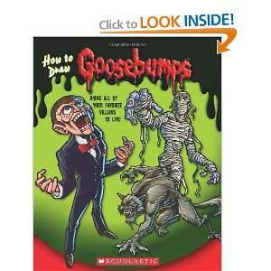  Goosebumps How to Draw Goosebumps [Paperback] Scholastic Books