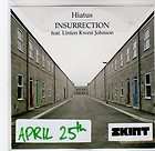 BY937) Hiatus, Insurrection ft Linton Kwesi Johnson   DJ CD