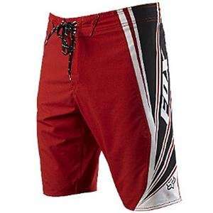  Fox Racing Velocity Boardshorts   28/Flame Red Automotive