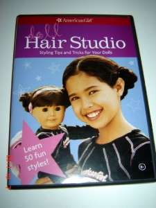 aMeRiCaN GiRL CoLLeCTION BiNDeR BooK DoLL HaiR STuDio DVD CLeaNSiNG 