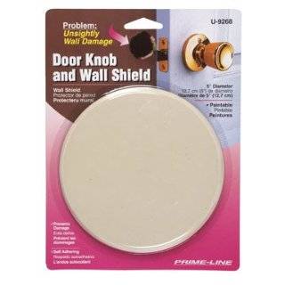Slide co Prime line U9268 Shield Door & Knob 5 Ivory by Prime Line