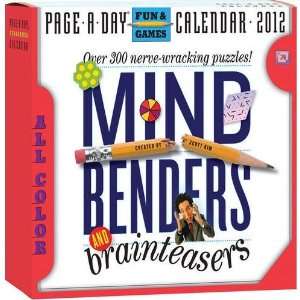  Mind Benders & Brainteasers Page A Day 2012 Desk Calendar 