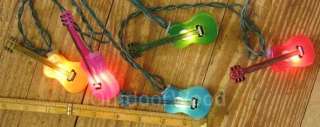 Music Guitar Lights Camper Luau Party Western NEW *  