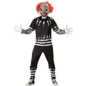  Lets Party By California Costumes Creepy Psycho Clown Adult Costume 