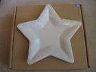   Pottery Star Plate Ivory American NEW 4th of July BRAND NEW