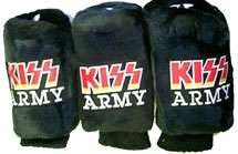 KISS ARMY Golf Club Covers For 1, 3 & X Clubs Set Of 3  