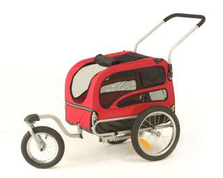 Solvit Dog Pet Bike BicycleTrailer Carrier AND Stroller  