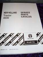 New Holland 4030 Tractor Parts Manual  