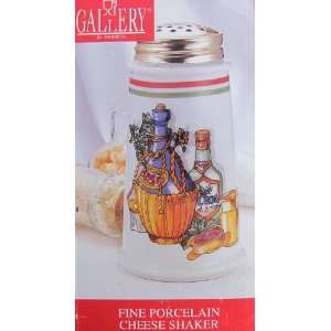  Gallery Fine Porcelain Cheese Shaker
