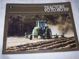 1981 John Deere 4040 4240 4440 4640 4840 Tractor Brochure 28 Pages 