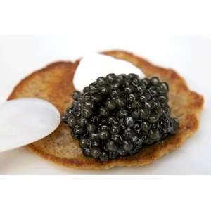 2oz. Tin of California White Sturgeon Caviar  Grocery 