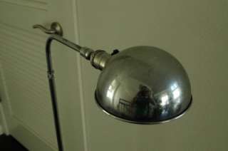 VTG Industrial Eames Koch & Lowy Era Chrome Floor Lamp  