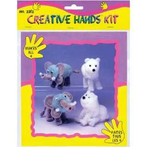 Creative Hands Kit Polar Bear Elephant 
