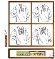 4486 Historical Men/Miss Shirt Costume Pattern XL XXXL  