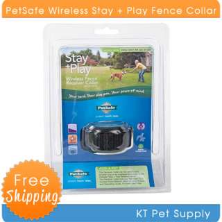 PetSafe Stay + Play Wireless Fence Rechargeable Collar 729849129184 