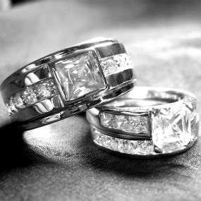 pc Engagement Wedding Ring Se t