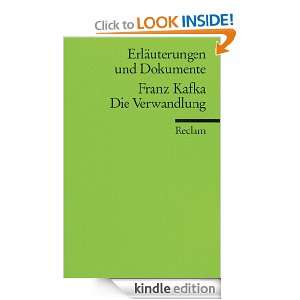 Die Verwandlung (Twentieth Century Texts) Dr Michael Minden, Peter 