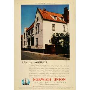   Insurance Music House England UK   Original Print Ad