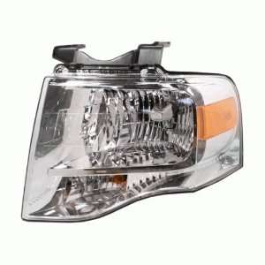  Aftermarket Replacement Headlight CHROME Background Clear Headlamp 
