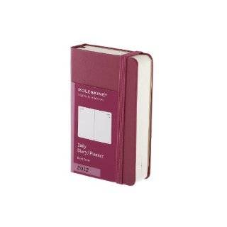Moleskine 2012 12 Month Daily Planner Magenta Hard Cover X Small