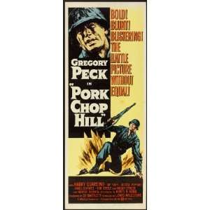  Pork Chop Hill Movie Poster (14 x 36 Inches   36cm x 92cm 