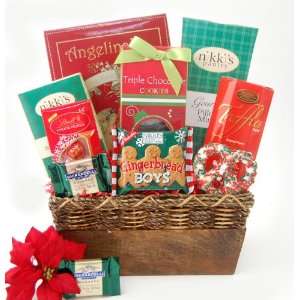 Holiday Treats Snack Gift Basket Grocery & Gourmet Food