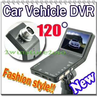 Wide 120° Car Vehicle Dashboard Camera DVR Cam new fashion style 