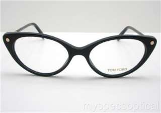Tom Ford TF 5189 001 54 Black Eyeglass 100% Authentic Made In Italy 
