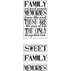 Sweet Family Memories Vellum Quotes 