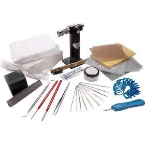  Metal Clay Tool Kit with Butane Torch Arts, Crafts 